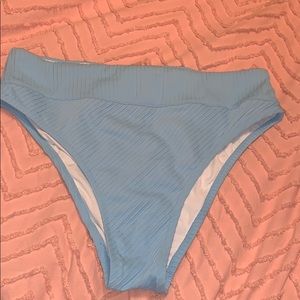 High waisted bikini bottoms
